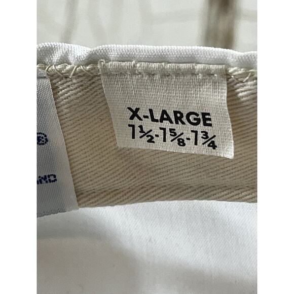 Vintage BASIN INC. PETROLEUM SERVICES White Snapback Corded Logo Patch Hat - Picture 7 of 7